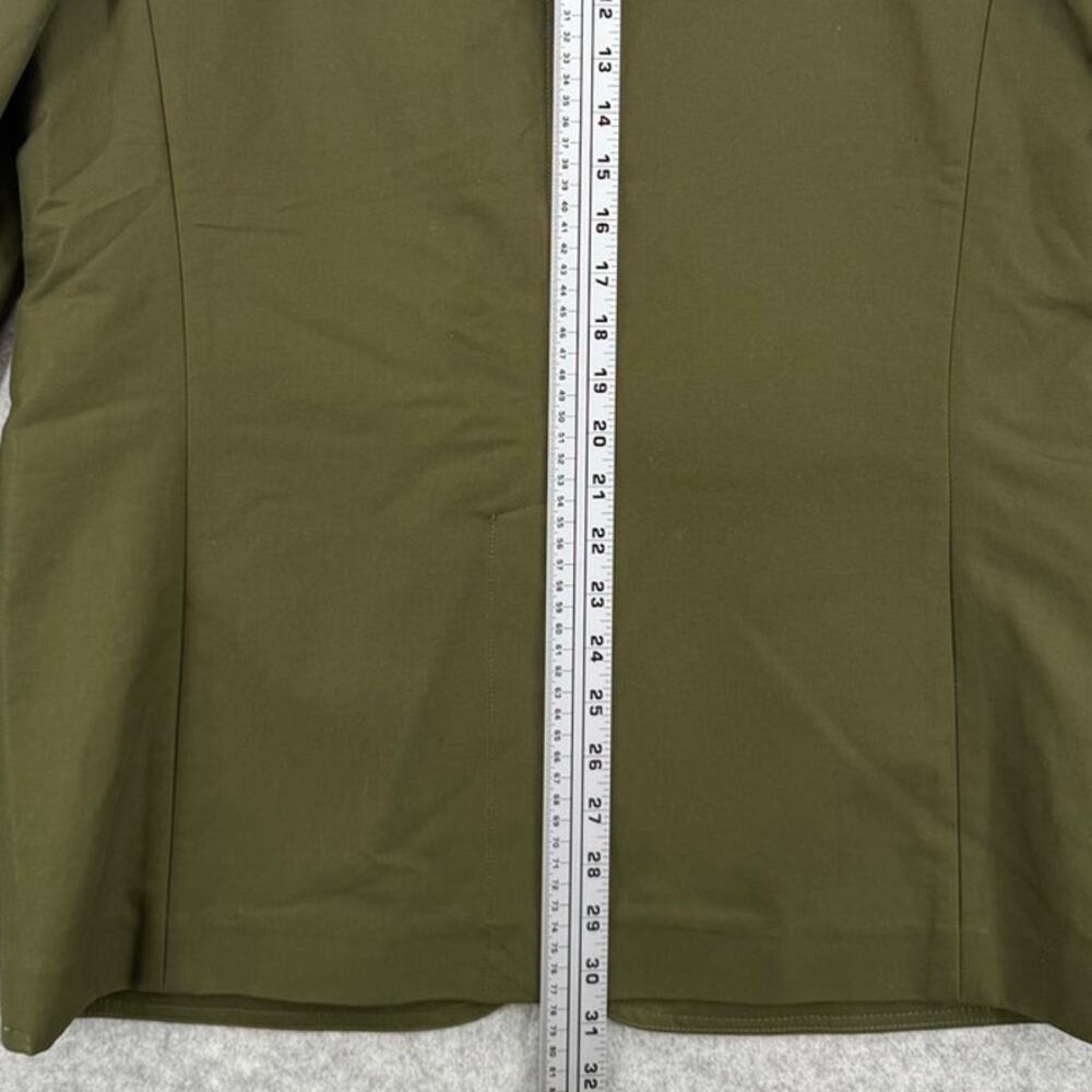 NWT Alex Mill Men's Surplus Olive Grant Cotton Twill Blazer Jacket Size M - Picture 10 of 10